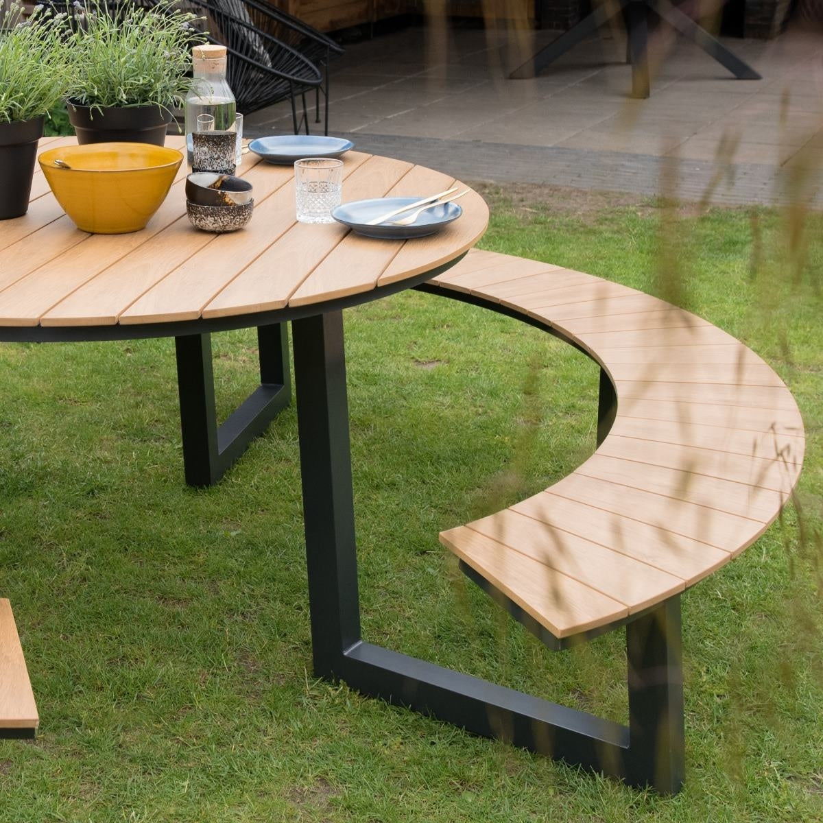 The Outsider Arezzo Ronde Picknickset 141 Cm
