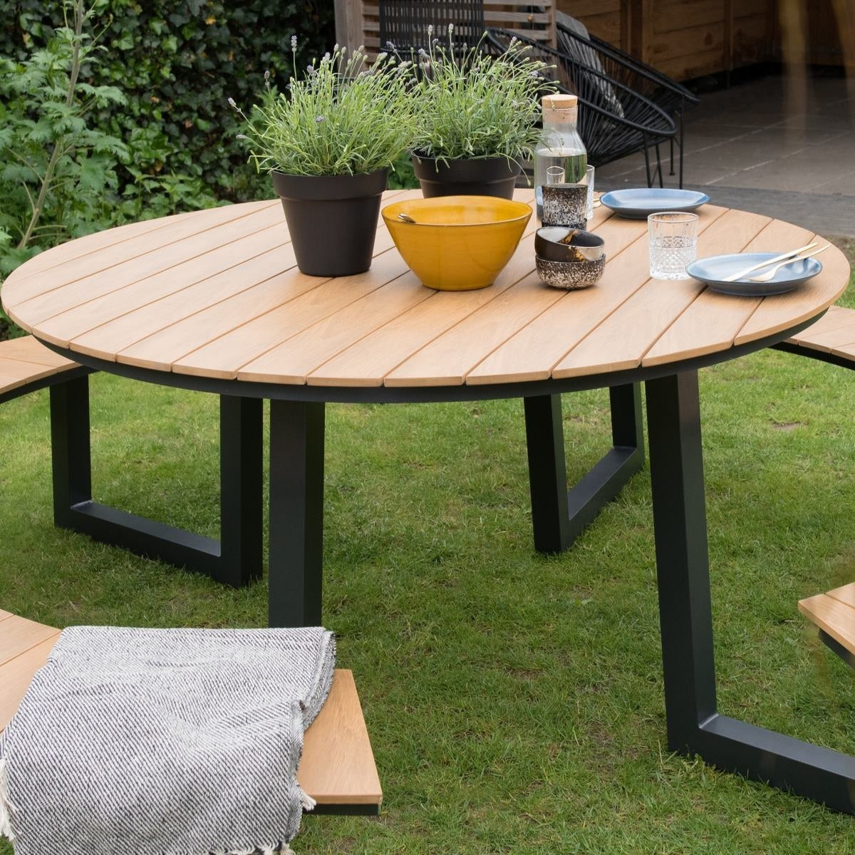 The Outsider Arezzo Ronde Picknickset 141 Cm