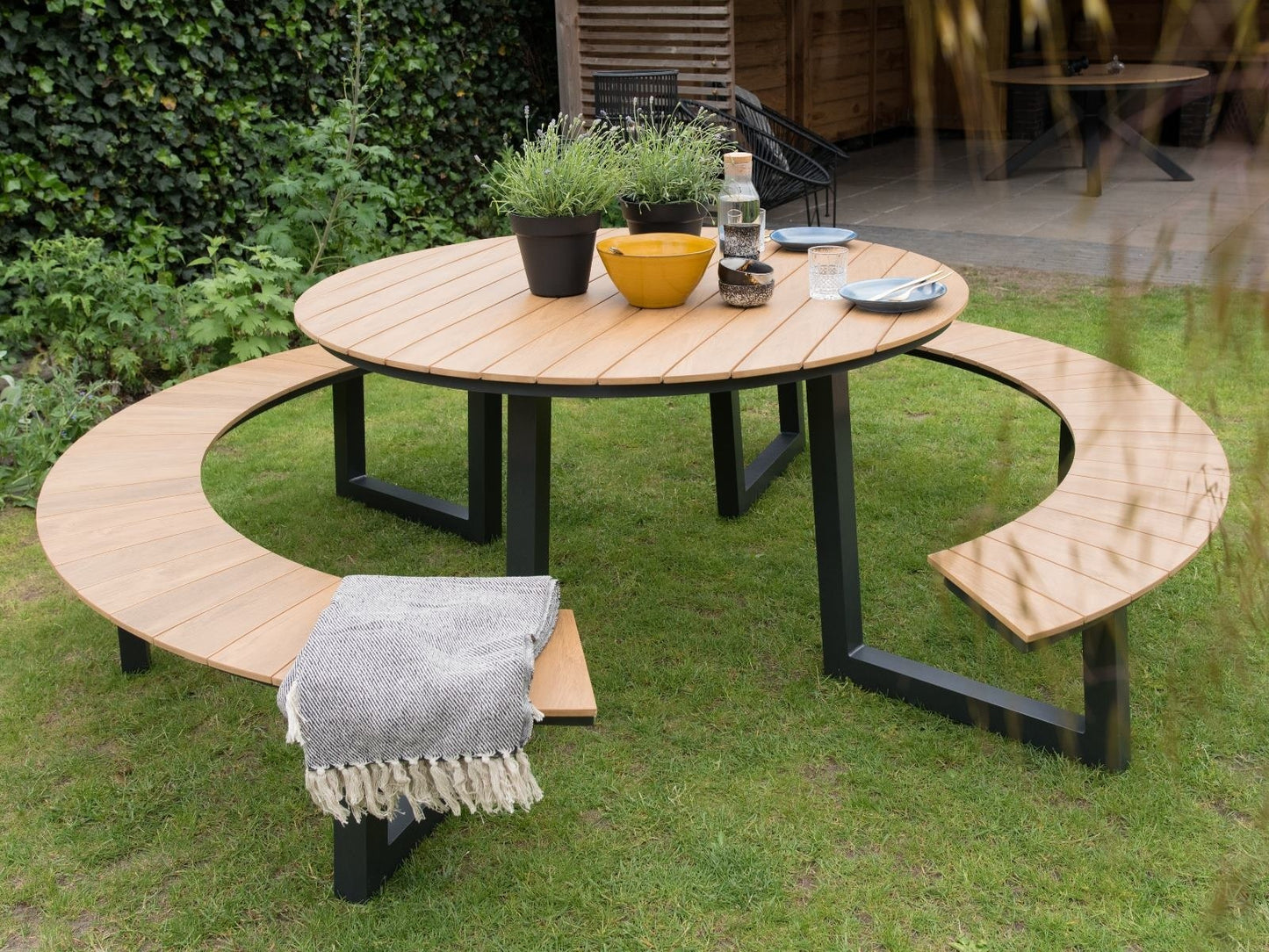 The Outsider Arezzo Ronde Picknickset 141 Cm